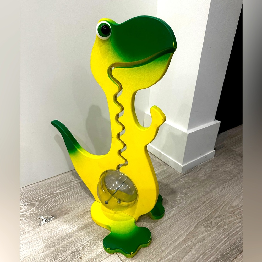 Big Belly Bank, Yellow Dinosaur standing 20 inches tall